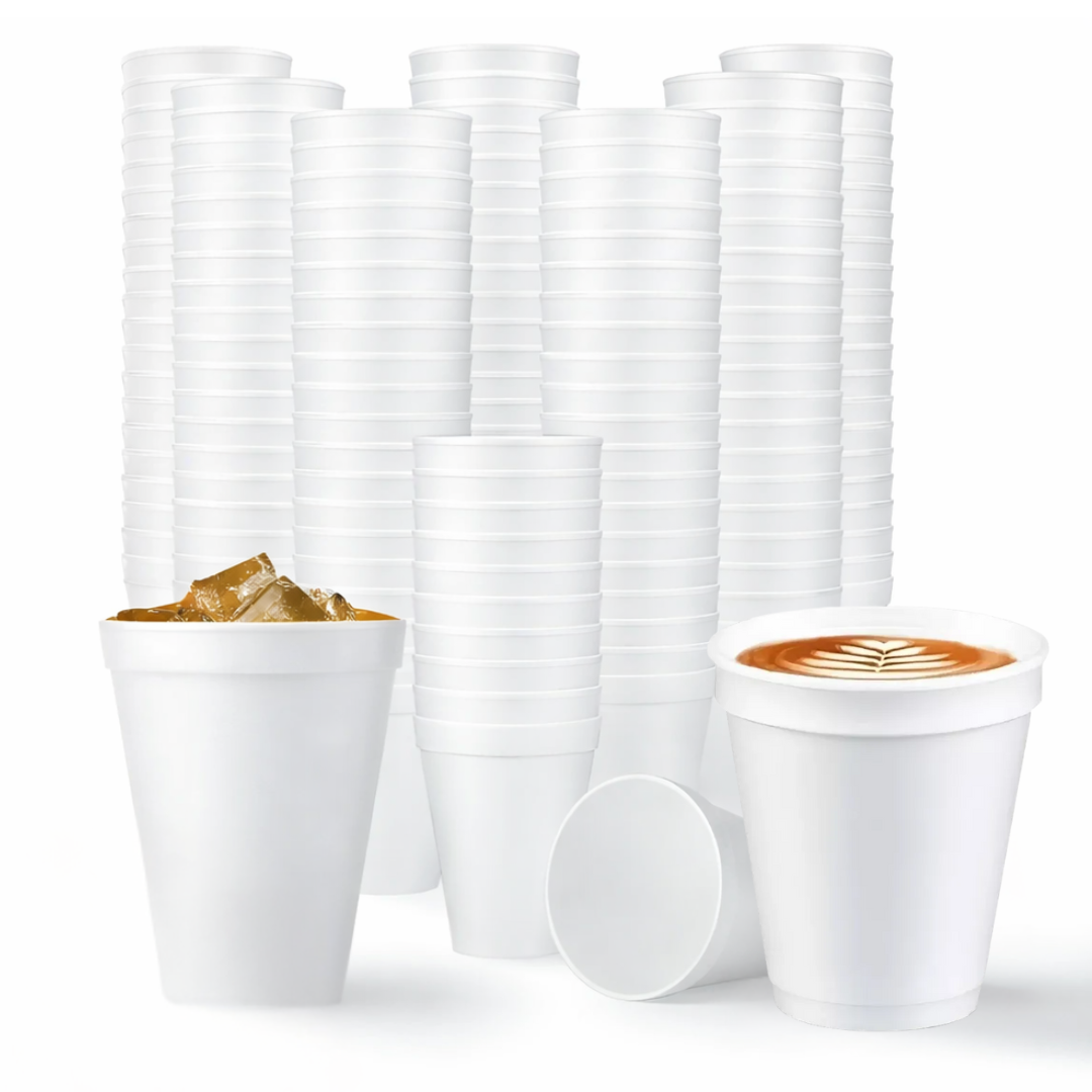 vasos de espuma, vasos de espuma descartables, vasos de telgopor, vasos térmicos descartables, vasos para bebidas calientes, vasos para bebidas frías, vasos 6 oz, vasos 8 oz, vasos descartables para café, vasos descartables para té, vasos descartables para eventos, vasos para take away, vasos para cafetería, vasos para oficinas, vasos para puestos gastronómicos, vasos livianos y resistentes, envases descartables para bebidas, vasos de espuma aislantes